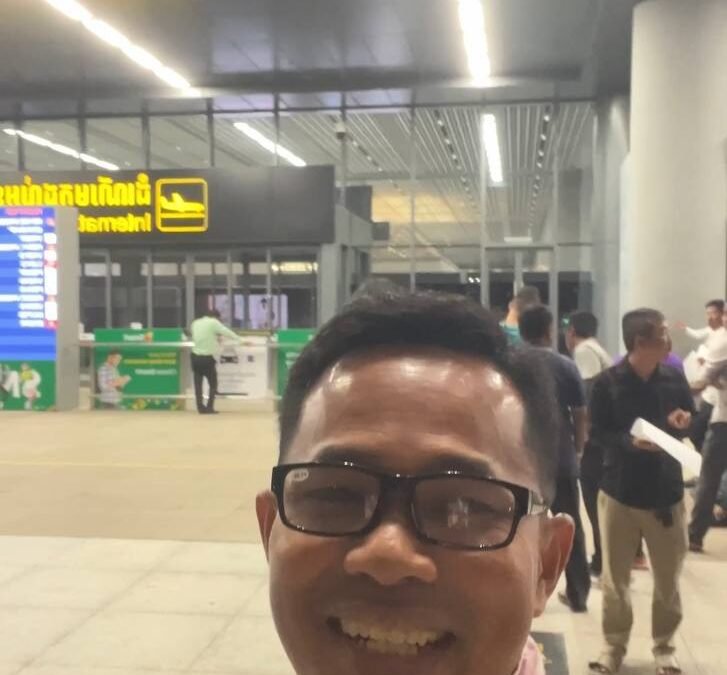 2025年12月30日のシエムアップ空港の様子です！(写真をクリックして頂ければビデオもご覧になって頂けます)