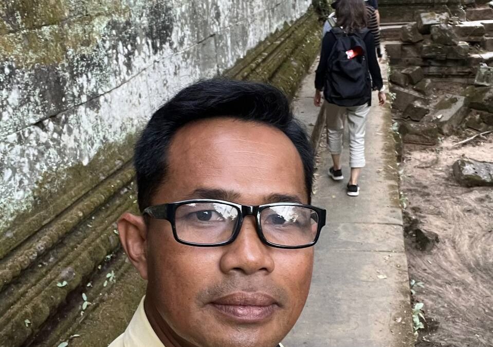 今日はまたお客様をベンメリア遺跡へご案内して来ました！。