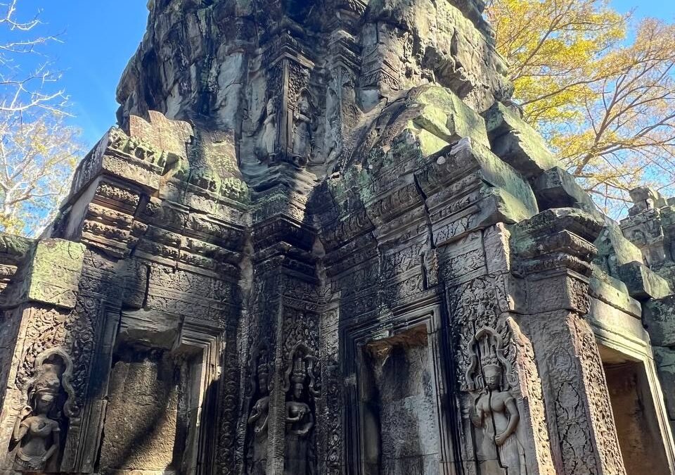 これもタプローム遺跡で撮った写真です－